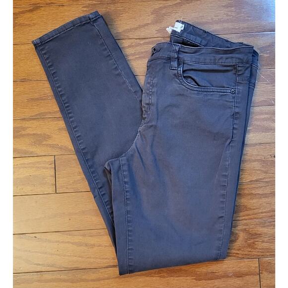H&M Label of Graded Goods Skinny Jeans Women Size 10 Gray Denim Mid-Rise - Picture 7 of 14